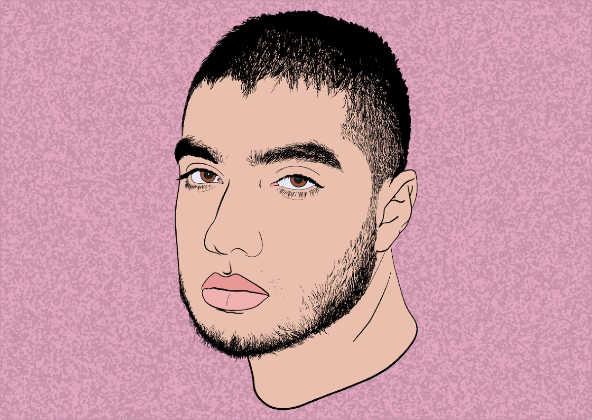 Digital Portrait of a male friend