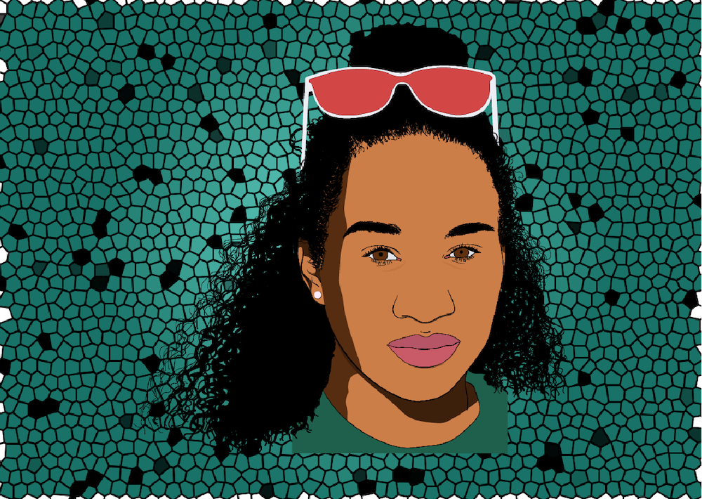 Digital Portait of a female friend