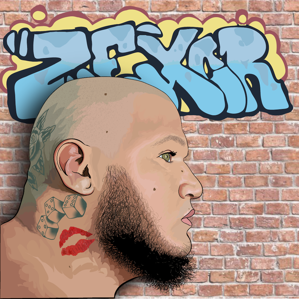 Digital Portrait of a graffiti artist